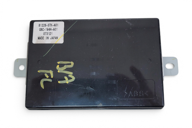 2008-2012 Acura RDX Electrical Front Seat Control Module Left/Driver 81228-STK-A01, RNDM, OEM, 2008, 2009, 2010, 2011, 2012