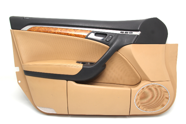 Acura TL 04-06 Front Left Door Panel Lining Cream Ivory Trim 83586-SEP-A0, A705, OEM, 2004, 2005, 2006