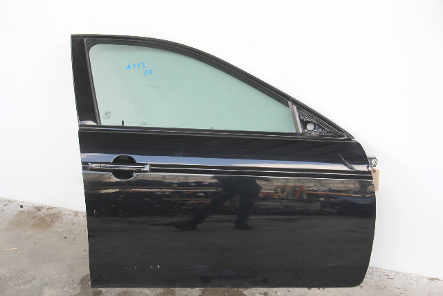 Acura TL 04-08 Front Door Assembly Right/Passenger Black 67010-SEP-A91ZZ, A773, OEM, 2004, 2005, 2006, 2007, 2008