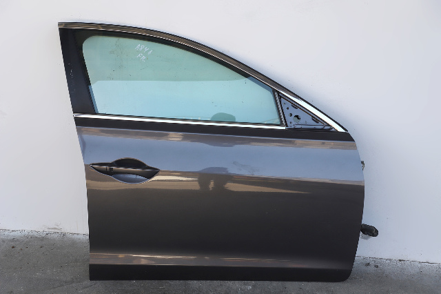 Acura ILX 16-17 Front Right Door Assembly Gray 67510-TX6-A80ZZ, A846, OEM, 2016, 2017