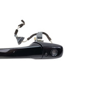 2004-2008 Mazda RX-8 RX8 Exterior Door Handle Front Left/Driver Black, GJ6A-59-410R-PZ, F031, OEM, 2004, 2005, 2006, 2007, 2008