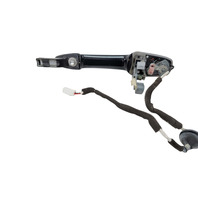 2004-2008 Mazda RX-8 RX8 Exterior Door Handle Front Left/Driver Black, GJ6A-59-410R-PZ, F031, OEM, 2004, 2005, 2006, 2007, 2008