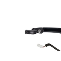 2004-2008 Mazda RX-8 RX8 Exterior Door Handle Front Left/Driver Black, GJ6A-59-410R-PZ, F031, OEM, 2004, 2005, 2006, 2007, 2008