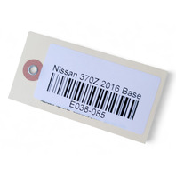 Nissan 370Z 15-20 Coupe Fuel Filter Gas Pump 17040-6GC0A, E038, OEM, 2015, 2016, 2017, 2018, 2019, 2020