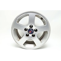 Saab 9-3 03-09 Alloy Disc Wheel Rim, 15x6.5 5 Spoke 12785708 #13, A831, OEM, 2003, 2004, 2005, 2006, 2007, 2008, 2009