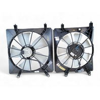 Honda Element 03-11 EX Radiator/Condenser Cooling Fan w/Motor Shroud Set, D053, OEM, 2003, 2004, 2005, 2006, 2007, 2008, 2009, 2010, 2011