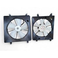 Honda Element 03-11 EX Radiator/Condenser Cooling Fan w/Motor Shroud Set, D053, OEM, 2003, 2004, 2005, 2006, 2007, 2008, 2009, 2010, 2011