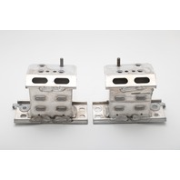 Lexus CT200h 11-17 Front Bumper Reinforcement Brackets Mounts Set, A887, OEM, 2011, 2012, 2013, 2014, 2015, 2016, 2017