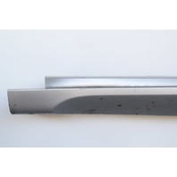 Acura TL 12-14 Rocker Panel Molding Assembly Left/Driver Silver 71850-TK4-A00, A825, OEM, 2012, 2013, 2014