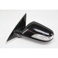 2005-2008 Acura RL Side View Mirror Left Driver Black 76250-SJA-305ZK, OEM, 2005, 2006, 2007, 2008