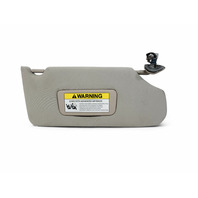 Acura TL 07-08 Sun Visor Sunvisor Left/Right Set Gray Grey 83280-SEP-A02ZE, D056, OEM, 2007, 2008