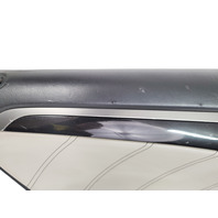 Acura TL 07-08 Type-S Rear Left Door Panel Trim Black/Gray 83786-SEP-A11ZB, D021 OEM, 2007, 2008