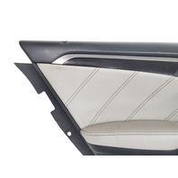 Acura TL 07-08 Type-S Rear Left Door Panel Trim Black/Gray 83786-SEP-A11ZB, D021 OEM, 2007, 2008