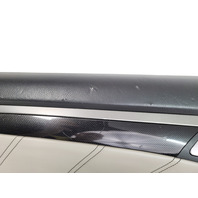 Acura TL 07-08 Type-S Rear Left Door Panel Trim Black/Gray 83786-SEP-A11ZB, D021 OEM, 2007, 2008
