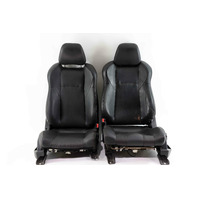 Nissan 350Z 07-08 Front Seat Left/Driver Right/Passenger Black/Orange Leather 2007, 2008 Nissan 350Z 07-08 Front Seat Left/Driver Right/Passenger Black/Orange Leather 2007, 2008