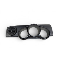 2007-2010 Honda Element Instrument Speedometer Bezel Panel Trim Set(4), 77105-SCV-A01ZD, E014, OEM, 2007, 2008, 2009, 2010