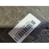 Lexus CT200h 11-17 Front, Exhaust Manifold Pipe 17410-37520, E023, OEM, 2011, 2012, 2013, 2014, 2015, 2016, 2017