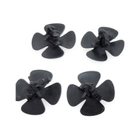 Acura Integra 23-25 Hood Insulation Retainer Clip Set(8) 91501-SWA-003, E027, OEM, 2023, 2024, 2025