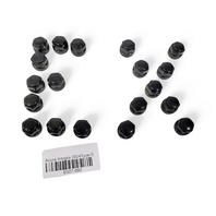 Acura Integra 24 Honda, Wheel Lug Nut, Nuts, Bolt Set Black (19) 90304-T6Z-A01, E027, OEM, 2024