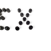 Acura Integra 24 Honda, Wheel Lug Nut, Nuts, Bolt Set Black (19) 90304-T6Z-A01, E027, OEM, 2024