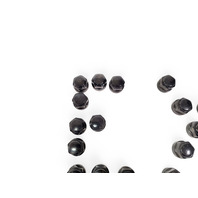 Acura Integra 24 Honda, Wheel Lug Nut, Nuts, Bolt Set Black (19) 90304-T6Z-A01, E027, OEM, 2024