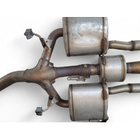 Acura Integra 23-25 Rear Muffler Exhaust Pipe Set Tail Baffle, 18307-31M-A03, E027, OEM, 2023, 2024, 2025