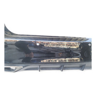 Lexus GS350 13-20 Rear Bumper Cover Silver, 52159-30955, E028, OEM, 2013, 2014, 2015, 2016, 2017, 2018, 2019, 2020