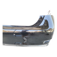 Lexus GS350 13-20 Rear Bumper Cover Silver, 52159-30955, E028, OEM, 2013, 2014, 2015, 2016, 2017, 2018, 2019, 2020
