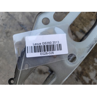 Lexus GS350 13-15 Lower/Side Radiator Support Beam Left/Right, E028, OEM, 2013, 2014, 2015