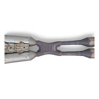 Lexus GS350 13-16 Center Exhaust Pipe Muffler Front 17410-31D10, E028, OEM, 2013, 2014, 2015, 2016