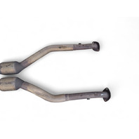 Lexus GS350 13-16 Center Exhaust Pipe Muffler Front 17410-31D10, E028, OEM, 2013, 2014, 2015, 2016