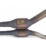 Lexus GS350 13-16 Center Exhaust Pipe Muffler Front 17410-31D10, E028, OEM, 2013, 2014, 2015, 2016