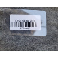 Lexus GS350 13-14 Fender Cover Liner, Rear Left/Driver Wheelhouse 65638-30140, E028, OEM, 2013, 2014
