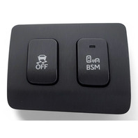 Lexus GS350 13-20 Blind Spot Monitor and Traction Off ECT Control Switch 84010-30A40, E028, OEM, 2013, 2014, 2015, 2016, 2017, 2018, 2019, 2020