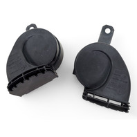 Lexus GS350 13-20 Low/High Note Horn Assembly Set, 86510-30790, E028, OEM, 2013, 2014, 2015, 2016, 2017, 2018, 2019, 2020