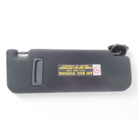 Lexus GS350 13-16 Left/Driver Right/Passenger Sun Visor Shield Black, E028, OEM, 2013, 2014, 2015, 2016