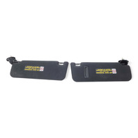 Lexus GS350 13-16 Left/Driver Right/Passenger Sun Visor Shield Black, E028, OEM, 2013, 2014, 2015, 2016