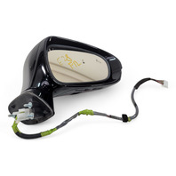 Lexus GS350 13-14 Door Side View Mirror Black Right/Passenger, 87910-30C50-C0, E028, OEM, 2013, 2014