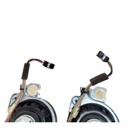 Lexus GS350 13-20 Rear Header Speaker Set (2) 86150-0W190, E028, OEM, 2013, 2014, 2015, 2016, 2017, 2018, 2019, 2020