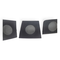 Lexus GS350 13-20 Speaker Cover Dash, Instrumental Panel Set(3), E028, OEM, 2013, 2014, 2015, 2016, 2017, 2018, 2019, 2020
