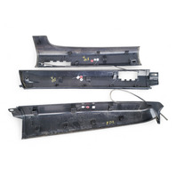 Honda Element 05-11 Roof Panel Molding Right/Passenger Set of 3 Black 75210-SCV-A01ZC, E029, OEM, 2005, 2006, 2007, 2008, 2009, 2010, 2011