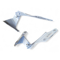 Honda Element 03-11 Hood Hinges Left/Right Grey Set, E029, OEM, 2003, 2004, 2005, 2006, 2007, 2008, 2009, 2010, 2011