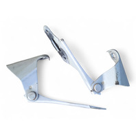 Honda Element 03-11 Hood Hinges Left/Right Grey Set, E029, OEM, 2003, 2004, 2005, 2006, 2007, 2008, 2009, 2010, 2011