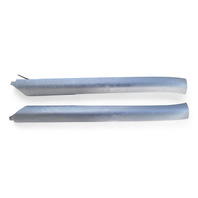 Honda Element 03-11 Front Pillar Cover Trim Garnish Exterior Right/Left Set, E029, OEM, 2003, 2004, 2005, 2006, 2007, 2008, 2009, 2010, 2011