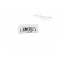 Honda Element 03-10 Trunk Lid Deck Spoiler Wing Silver Metallic, 08F40-SCV-100, E029, OEM, 2003, 2004, 2005, 2006, 2007, 2008, 2009, 2010