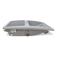 Honda Element 03-08 Overhead Console Map Light Panel Gray 83255-SCV-A01ZA, E029, OEM, 2003, 2004, 2005, 2006, 2007, 2008
