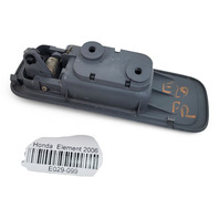 Honda Element 03-10 Interior Door Handle Front Right, Black 72120-SCV-A01ZA, E029, OEM, 2003, 2004, 2005, 2006, 2007, 2008, 2009, 2010