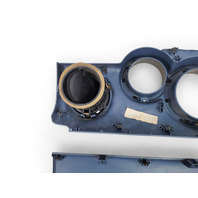 Honda Element 03-06 Instrument Speedometer Bezel Panel Trim Blue, 77106-SCV-A01ZA, E029, OEM, 2003, 2004, 2005, 2006