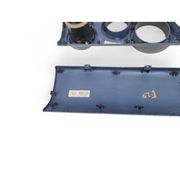 Honda Element 03-06 Instrument Speedometer Bezel Panel Trim Blue, 77106-SCV-A01ZA, E029, OEM, 2003, 2004, 2005, 2006