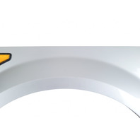 Honda Element 06-08 Front Fender Cladding Molding Left/Driver Silver Metallic,  74165-SCV-A20ZD, E029, OEM, 2006, 2007, 2008